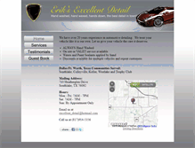 Tablet Screenshot of eriksexcellentdetail.com